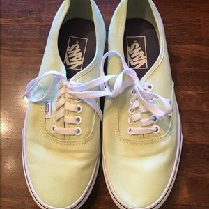 Vans Lime Green Sneaker